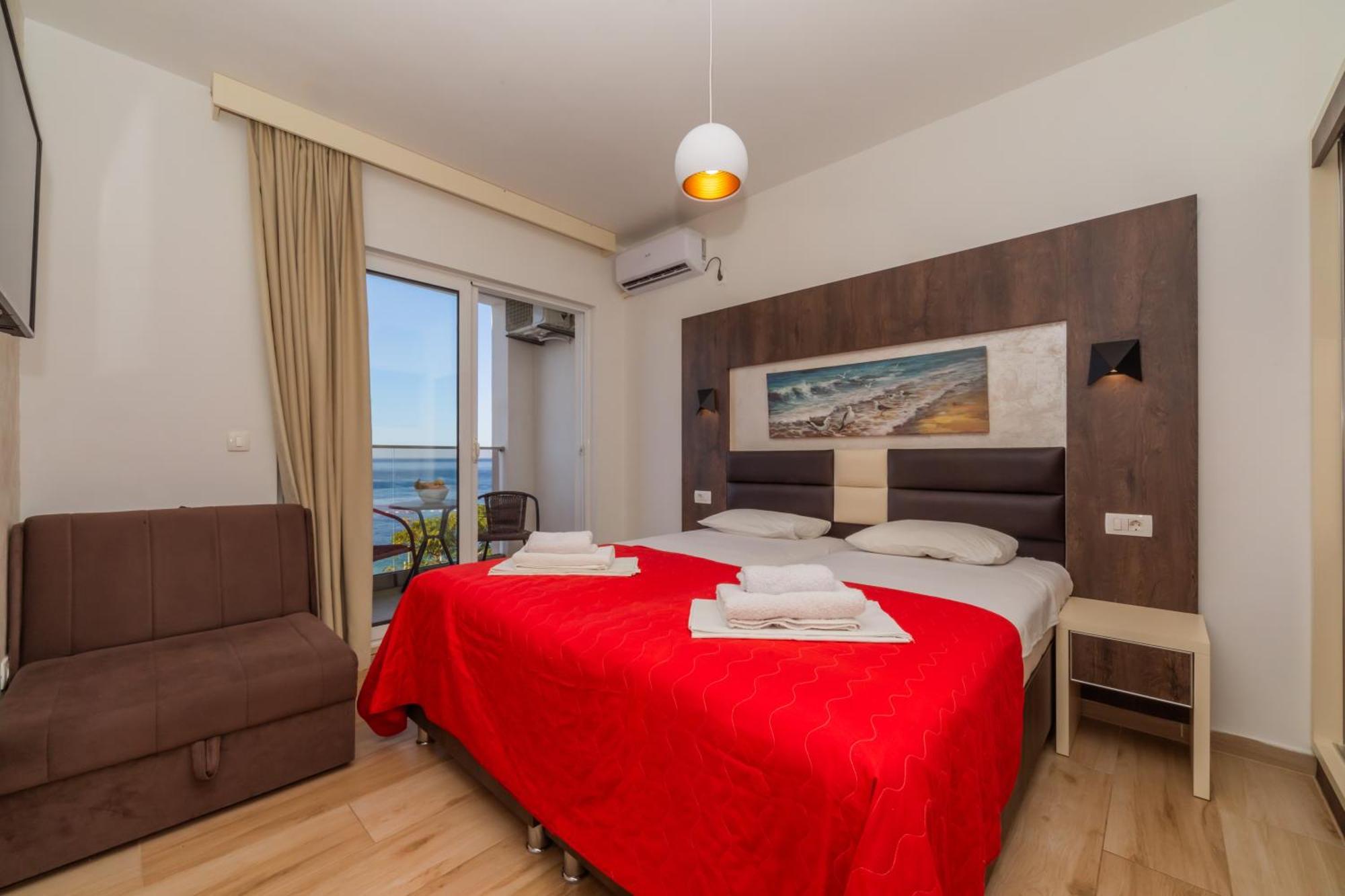 David Lux Beach Rooms Dobra Voda Zewnętrze zdjęcie